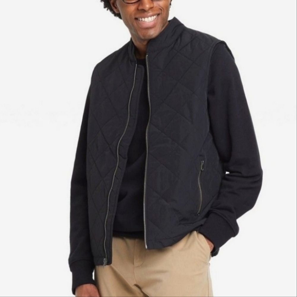 NWOT Goodfellow Men's Diamond quilted vest size XXL